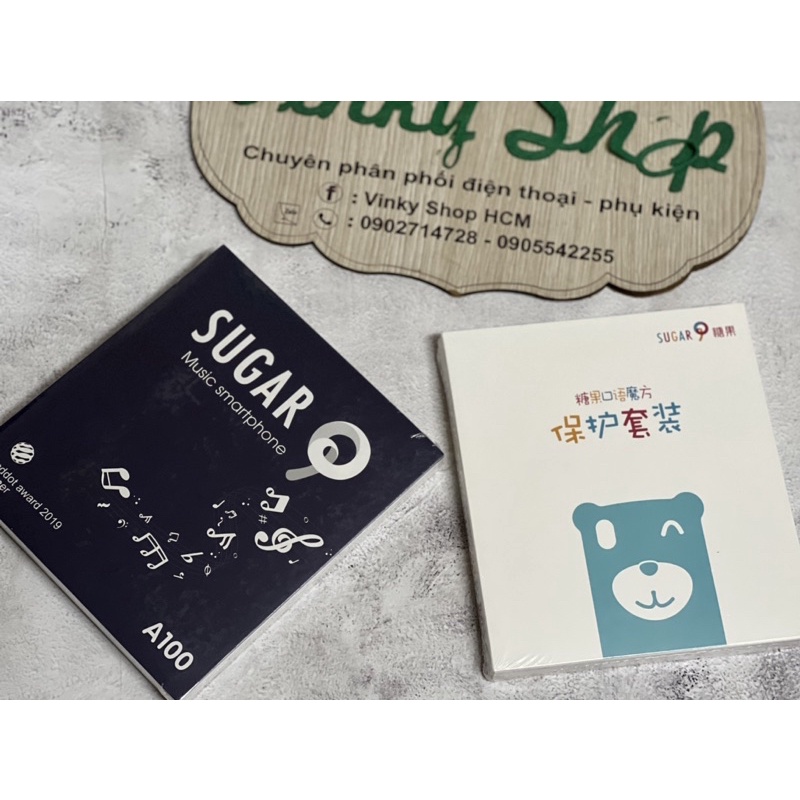 Điện thoại Sugar A100  - Hàng Chính Hãng , full hộp , nguyên seal + tặng kèm ốp lưng Cute