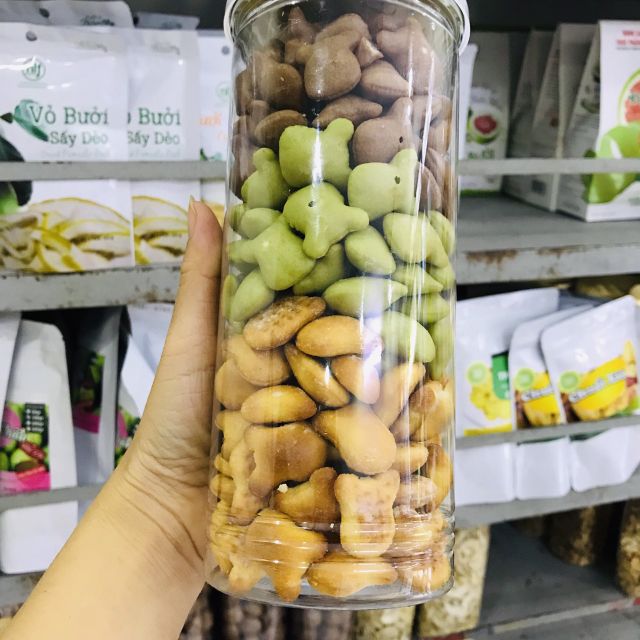 Bánh gấu nhân kem mix 3 vị hũ 400gr | BigBuy360 - bigbuy360.vn