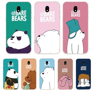 Ốp điện thoại silicone mềm TPU Three Bears 2 cho Samsung Galaxy J3 Pro J5 Pro J7 Pro