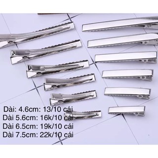 10 kẹp mỏ vịt (kẹp cá sấu)