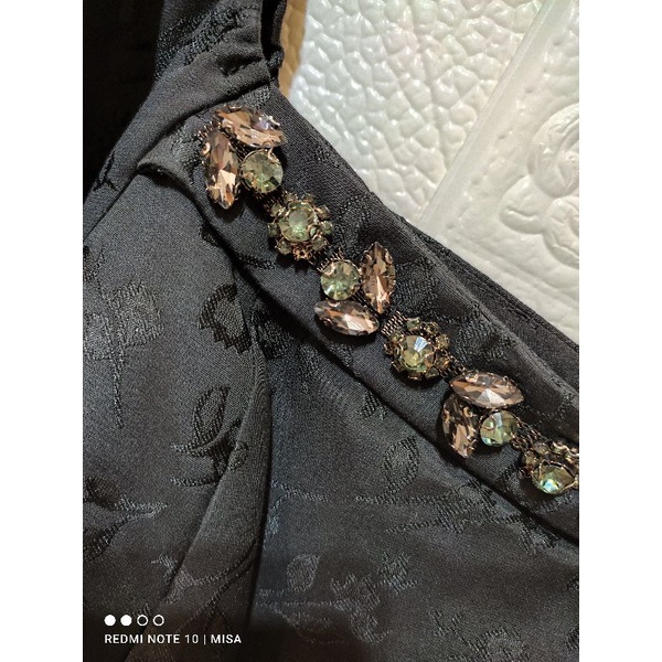 VERO MODA CHÍNH HÃNG váy gấm babydoll