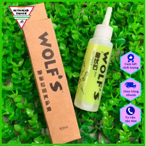 Dầu Tra xích , sên , Líp Xe Đạp WOLF 50ml
