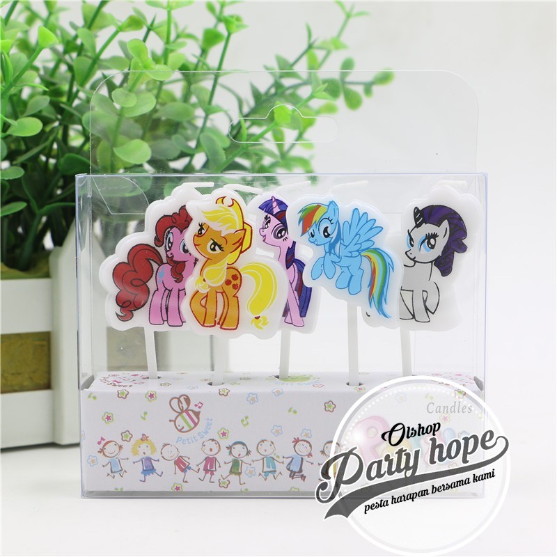 Nến Sinh Nhật / Nến Hình Ngựa Pony Nhỏ Xinh