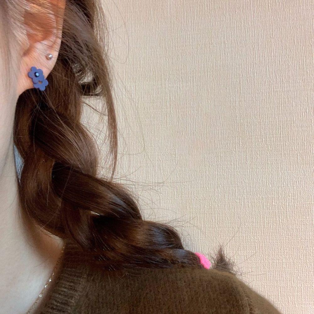 Vanes1 Bông Tai Đinh Tán Hình Hoa Tinh Tế Cổ Điển|Mũ Lưỡi Trai Bằng Hợp Kim Thời Trang Mùa Hè Hàn Quốc Ngọt Ngào