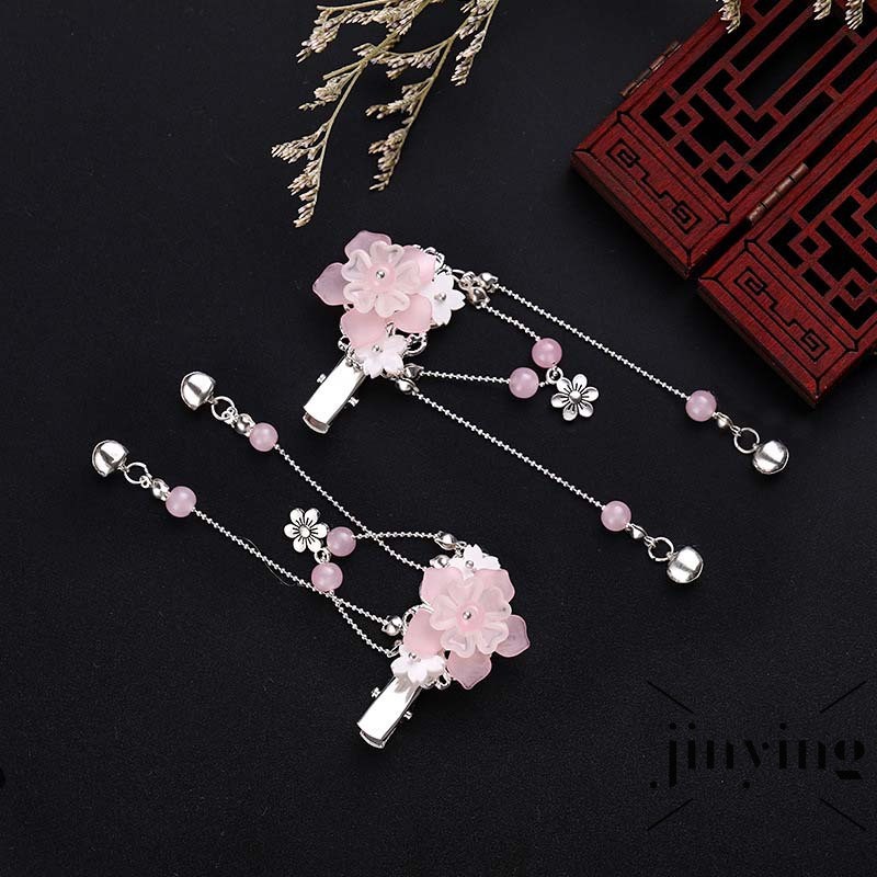 GETNOIVAS Kẹp tóc đính đá pha lê phong cách retro dành cho nữ