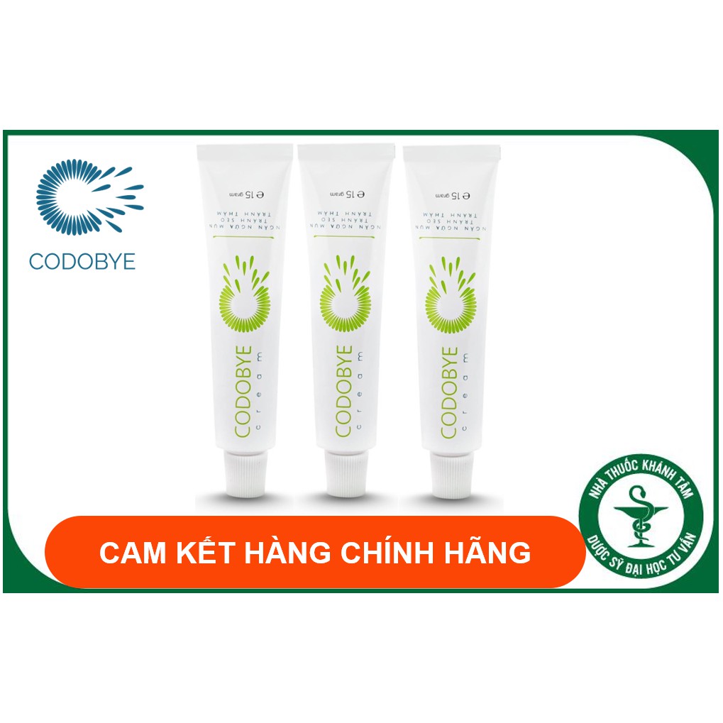 ✅ [CHÍNH HÃNG] CODOBYE CREAM - Kem bôi trị mụn 15g