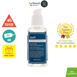 [Hàng Công Ty] Tinh Chất Siêu Cấp Nước, Cấp Ẩm Mềm Mịn 80ml - Klairs Rich Moist Soothing Serum