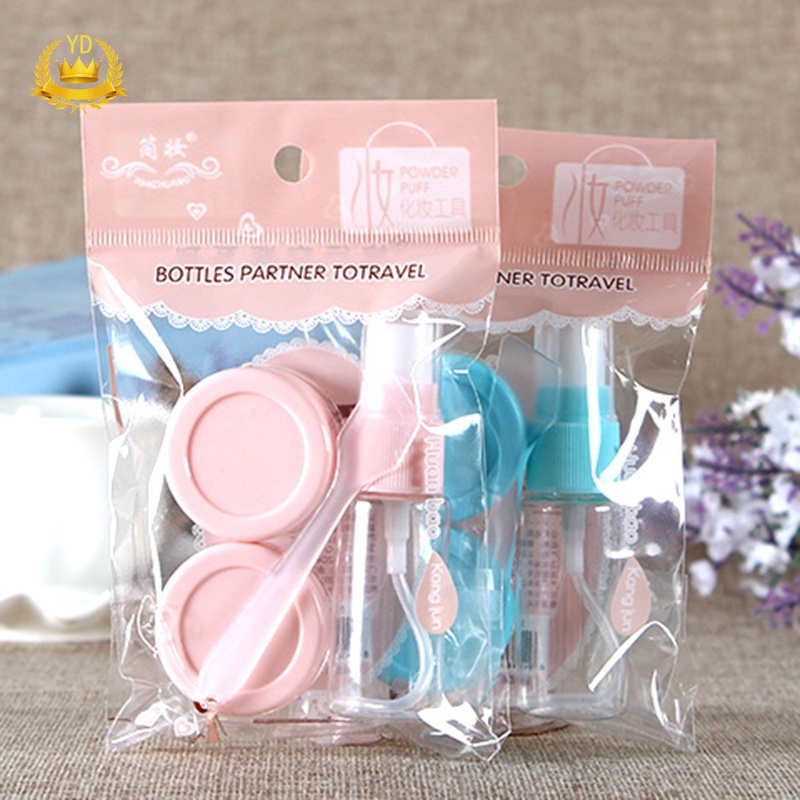 Set 4 Chai Rỗng Chiết Mỹ Phẩm Tiện Lợi Cho Du Lịch