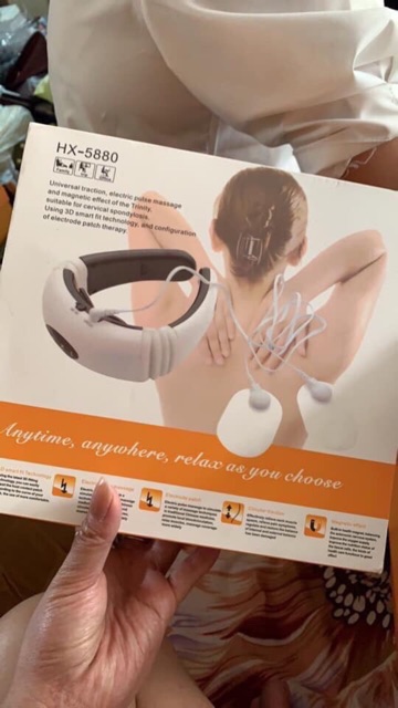 Máy Mát Xa cổ vai gáy 3D thông minh- máy Massage