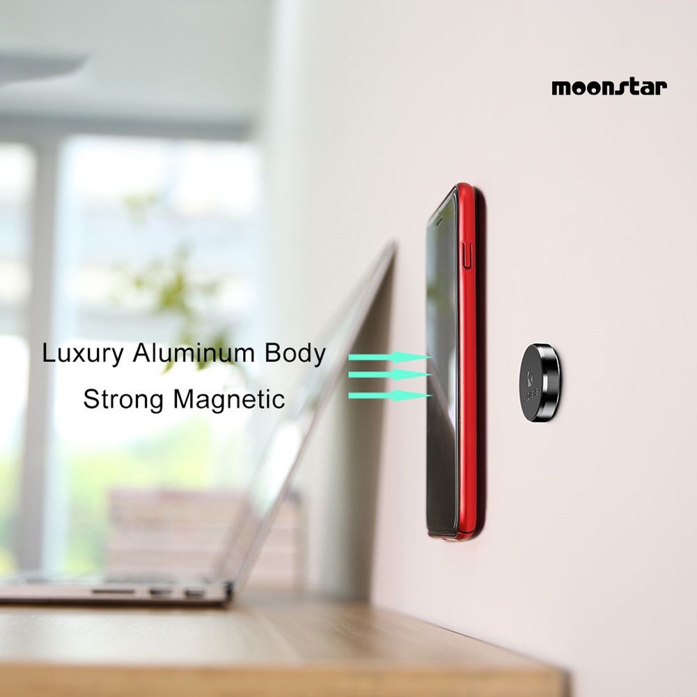 Mnmoonstar Đế Nam Châm Giữ Điện Thoại Trên Xe Ô Tô Đứng