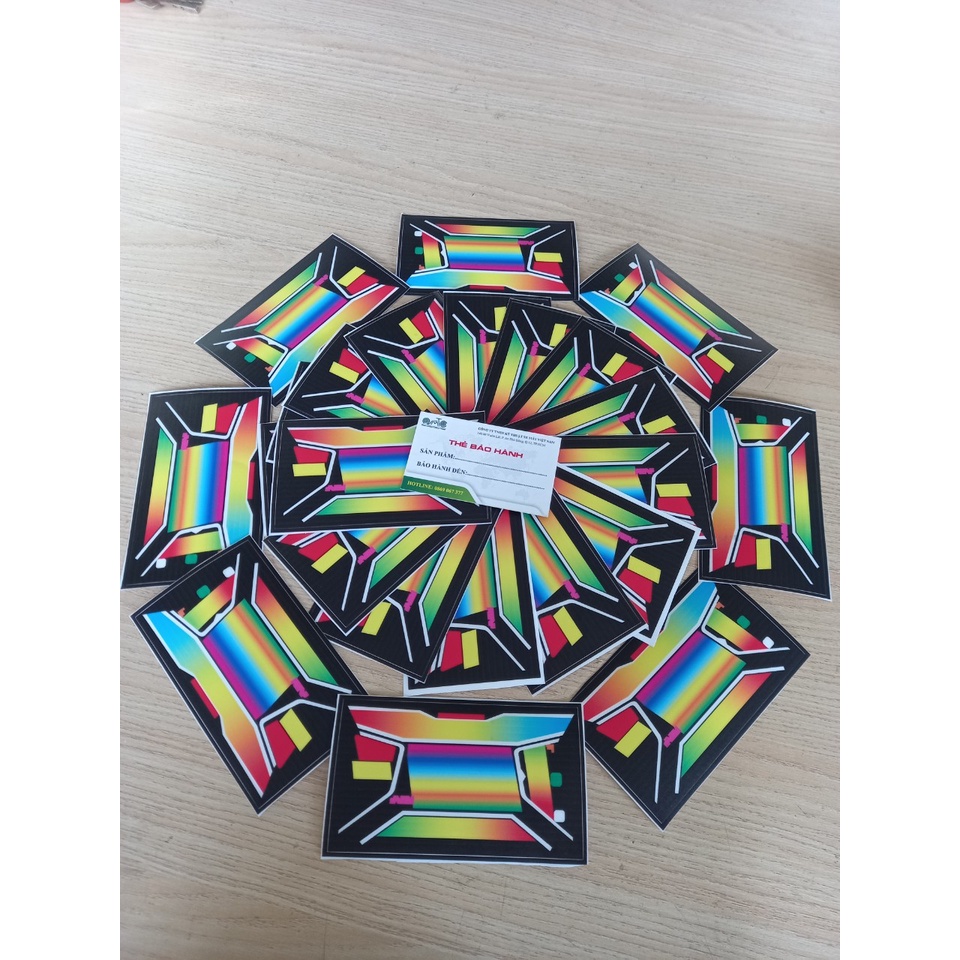 Phim màu đồng hồ NVX  - Có phim 7 màu