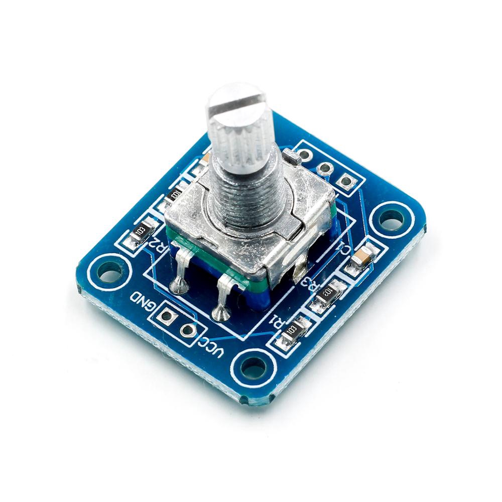 Rotary Encoder Module for Arduino Brick Sensor Development Audio Rotating Potentiometer Knob EC11