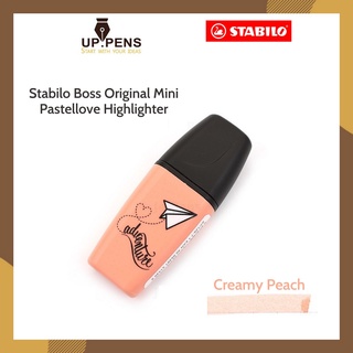 Bút highlight Stabilo Boss Mini Highlighter - Màu cam pastel (Creamy Peach)