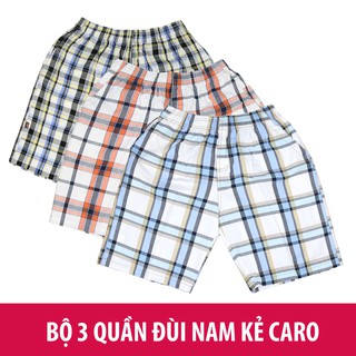 Combo 3 Quần Đùi Nam CARO Đẹp [Gala]