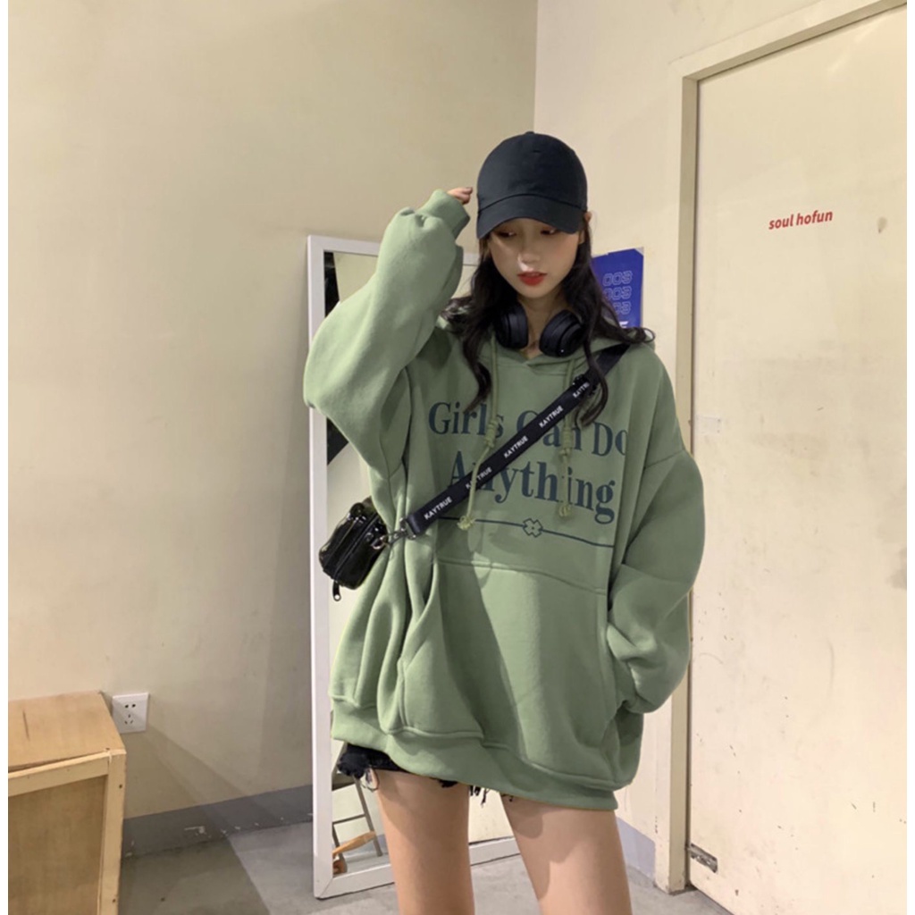 [Có Video + Ảnh Thật] Áo Hoodie Girls Can Qindi Store MS 689 | BigBuy360 - bigbuy360.vn