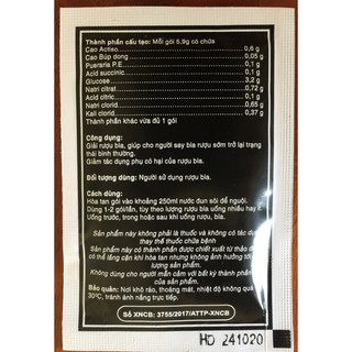 Cốm giải độc rượu Ancolux (1 gói)
