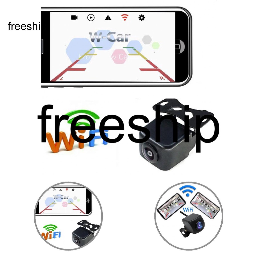 Camera lùi xe mini kết nối wifi dễ lắp đặt cho xe hơi
