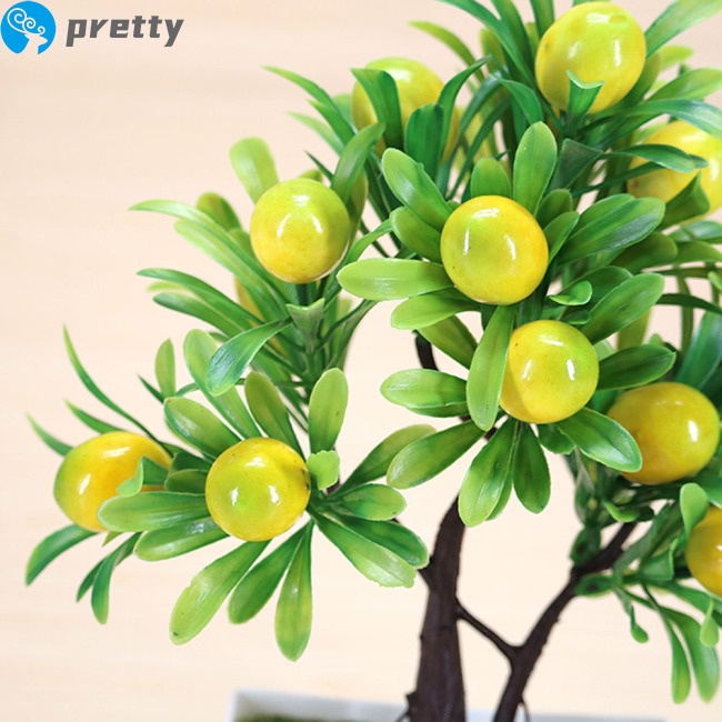 Chậu cây giả bằng xốp dùng trang trí phòng khách