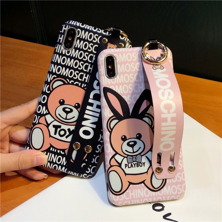 Moschino Ốp Điện Thoại tpu Silicon Mềm Cho iphone 15 14 13 12 11 pro max 12pro 13pro 14pro 14plus 15pro 14promax 15promax x xs max xr