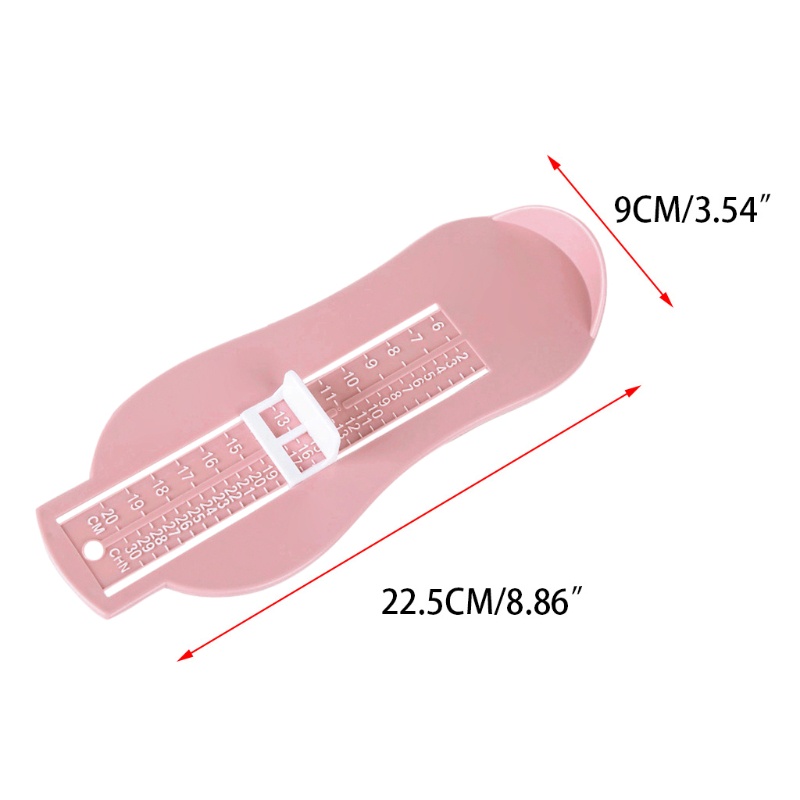 Dụng cụ đo kích thước bàn chân thiết kế cho bé 6-20cm
