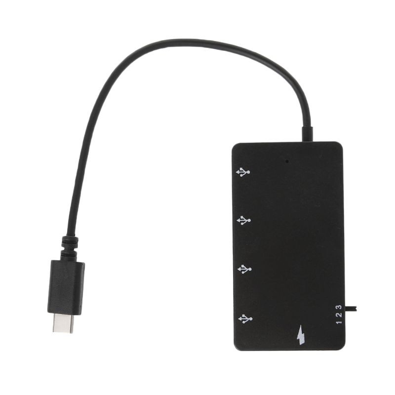 ♡♡ Type C OTG 4 Port Hub Charging Adapter Cable For smartphone Tablet PC Macbook | BigBuy360 - bigbuy360.vn