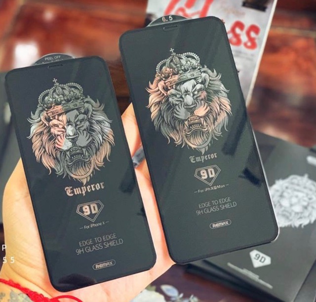 Kính cường lực iPhone 7,8plus/ X/ Xs Max full màn 9D siêu mỏng 0.22mm Remax GL-32