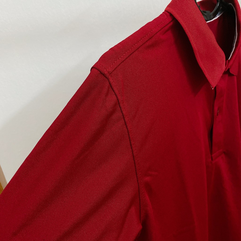 Áo thun polo nam nữ màu đỏ đô - Áo phông trơn, đủ màu đủ size, chất vải cá sấu 4 chiều cao cáp với thiêt kế Basic….