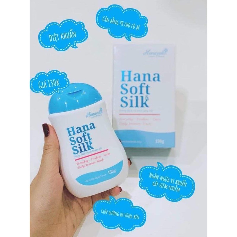 Dung Dịch Vệ Sinh Phụ Nữ HANA SOFT SILK