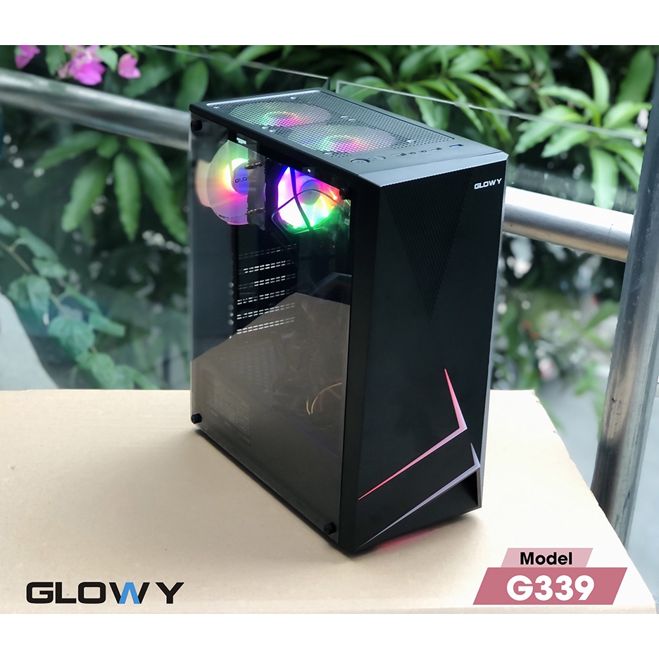 Vỏ case máy tính Gloway G339 LED RGB | BigBuy360 - bigbuy360.vn