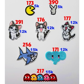 Sticker vải, patch ủi nhỏ xinh