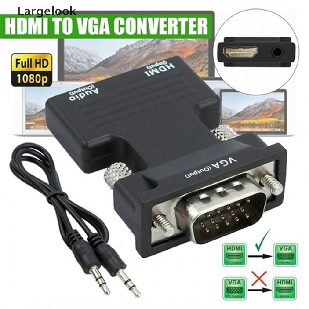 Bộ ChuyểN ĐổI Hdmi Sang VGA 1080P