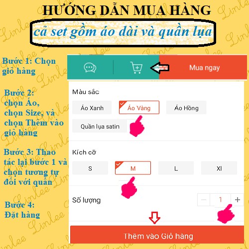 Áo dài cách tân Linlee, Áo dài tơ óng xanh in hoa đặc sắc, Áo dài hoa sen 4 tà cao cấp hàng VNXK