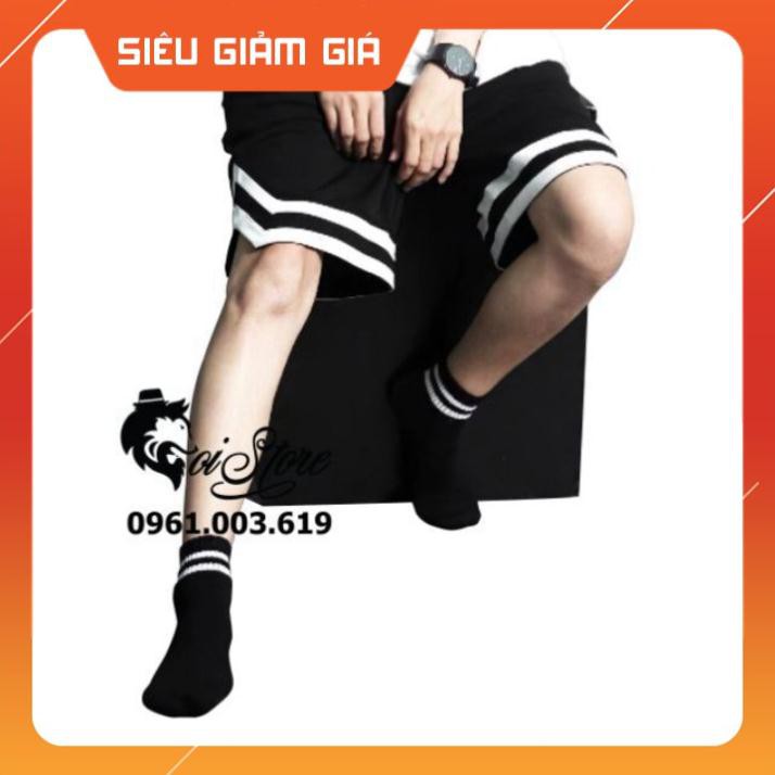 FREESHIP50K- BIGSIZE-Quần Short line Nam Nữ -new