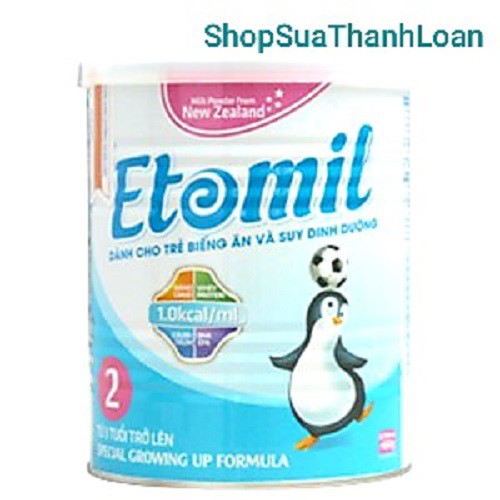 [HSD T5-2023] Sữa bột Etomil số 2 - Hộp 900gr [Trên 3 Tuổi]