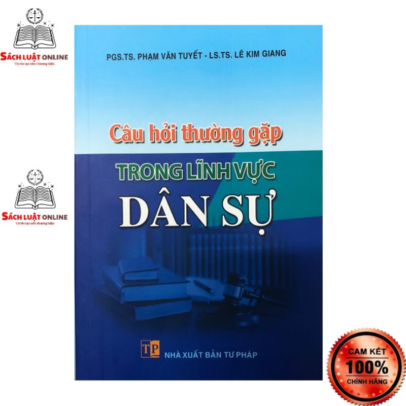 Sách - Câu hỏi thường gặp trong lĩnh vực dân sự (NXB Tư pháp)