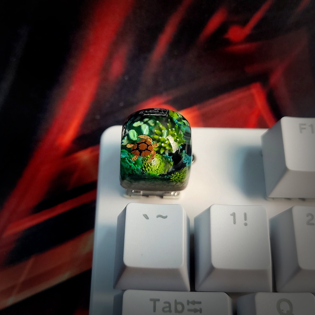 Keycap San Hô - Keycap Coral - Nút bàn phím cơ - Keycap xuyên sáng