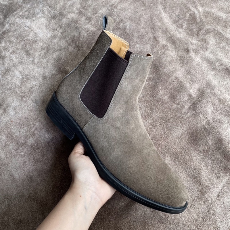 Giày chelsea boot da bò thật TEFOSS HT350 size 38-43