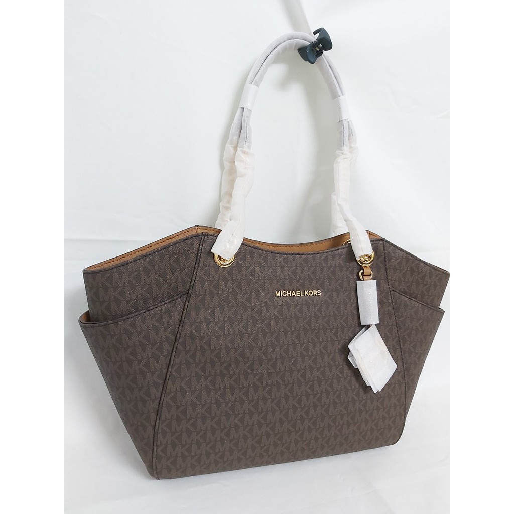 Túi xách Michael Kors đeo vai 35F8GTVE7B-JET SET TRAVEL LG CHAIN SHDR TOTE