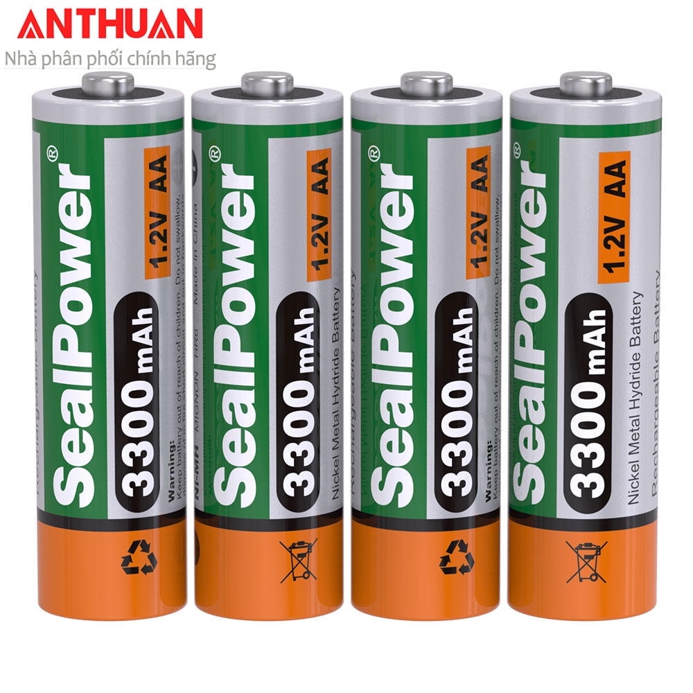 Máy sạc SealPower MFIG-366 / MFIG-367 máy sạc nhanh, Pin sạc AA 3300mAh / AAA 1300mAh, Pin tiểu, đũa có màn hình LCD