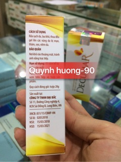 (Cực rẻ) Decumar -hết mụn,hết thâm,bay sẹo