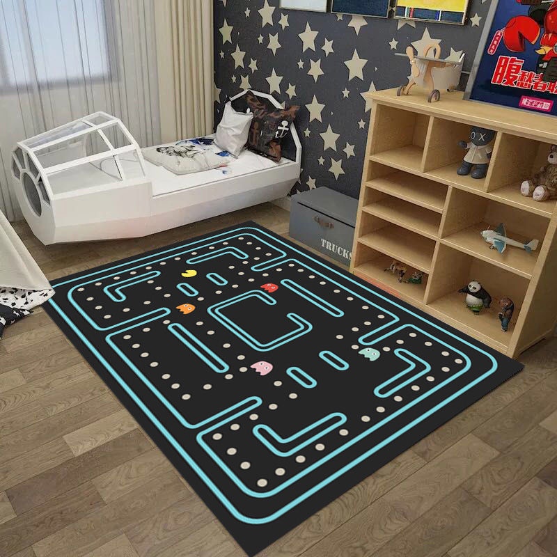 Dễ Thương Thảm Lót Sàn Họa Tiết Hoạt Hình Phong Cách Bắc Âu Trang Trí Phòng Khách / Phòng Ngủ Cho Bé