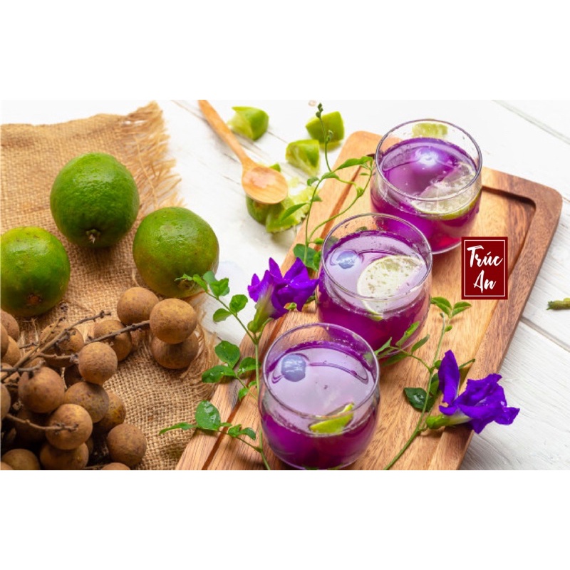 Combo 10 hạt 5 túi trồng, Hạt giống hoa đậu biếc cánh kép hoa to, ra màu đậm. Hạt to chắc, tỉ lệ nảy mầm >90%