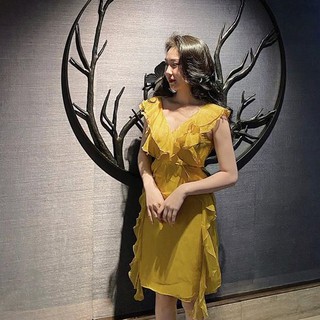Váy tơ bèo Ruby dáng ngắn