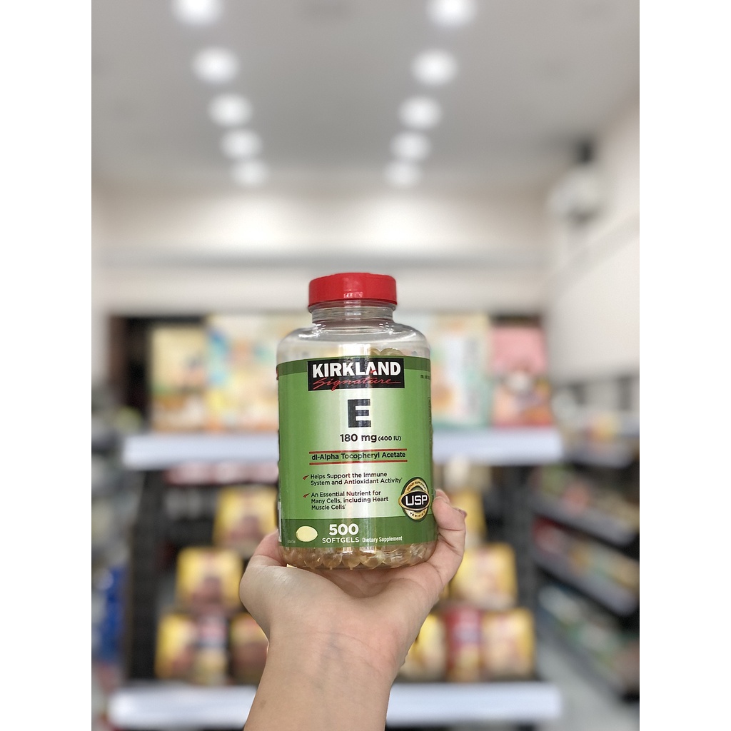 Viên uống bổ sung Vitamin E