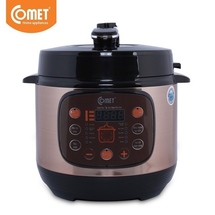 Nồi áp suất nắp gài 6 lít Comet CM6155