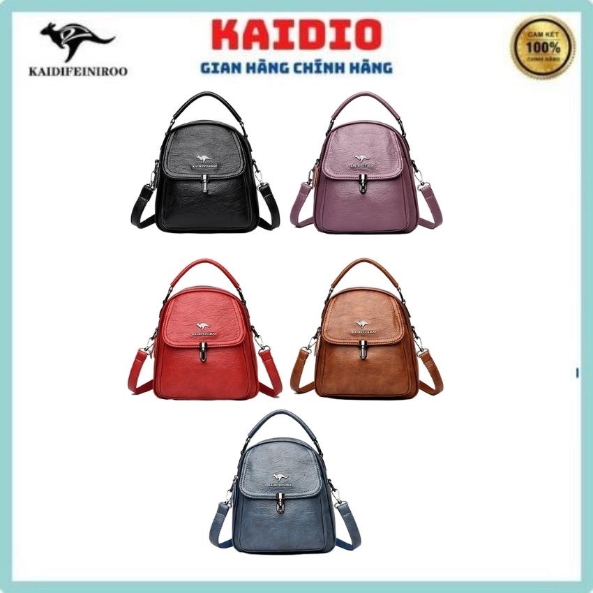 Balo nữ đẹp thời trang dễ thương mini cao cấp du lịch phong cách Hàn Quốc Kaidifeiniroo KD32 Size 20cm Kaidio