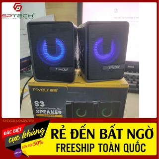 LOA 2.0 T-WOFT S3 Led Màu - Bảo Hành 3 Tháng