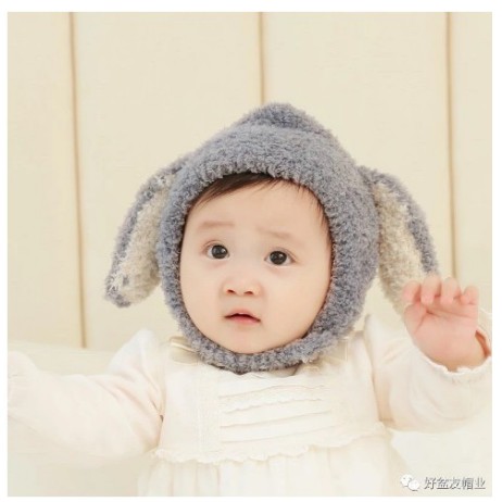 [Siêu Cute Cho Bé] Mũ Len Tai Cừu Cài Cúc Cho Bé Trai Bé Gái, Nón Len Tai Cừu Siêu Ngộ Nghĩnh Cho Bé