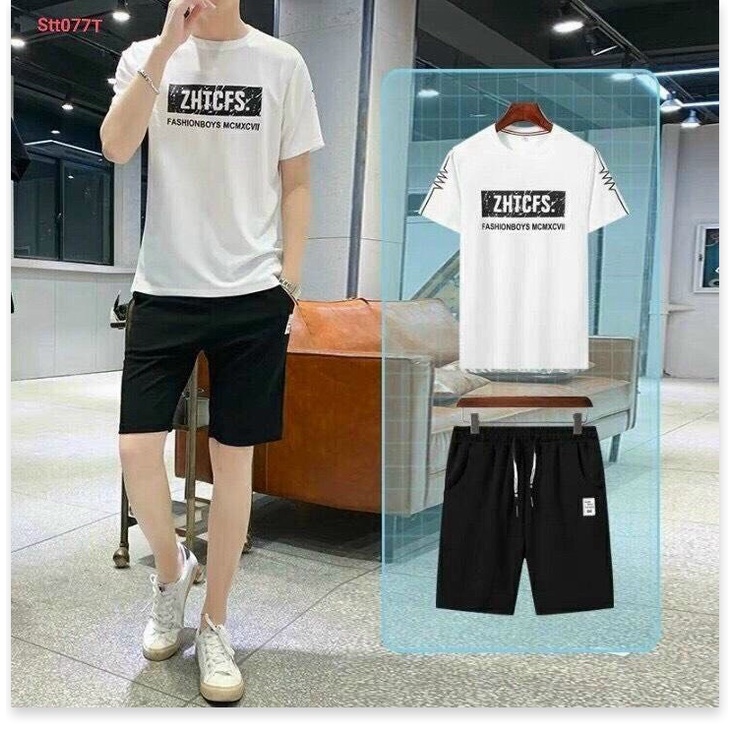 SET BỘ THỂ THAO THUN HÈ CỰC CHẤT , PHONG CÁCH HÀN QUỐC CHO CÁC BẠN TRẺ THỜI TRANG LANA FASHION