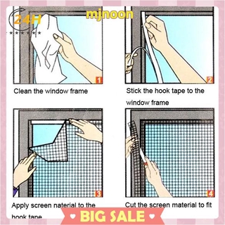 Khung lưới chống muỗi dán cửa sổ kích thước 200cmx 150cm